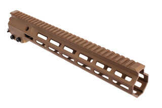 Geissele Automatics 13.5 inch Super Modular DDC Rail features a picatinny rail with M-LOK slots